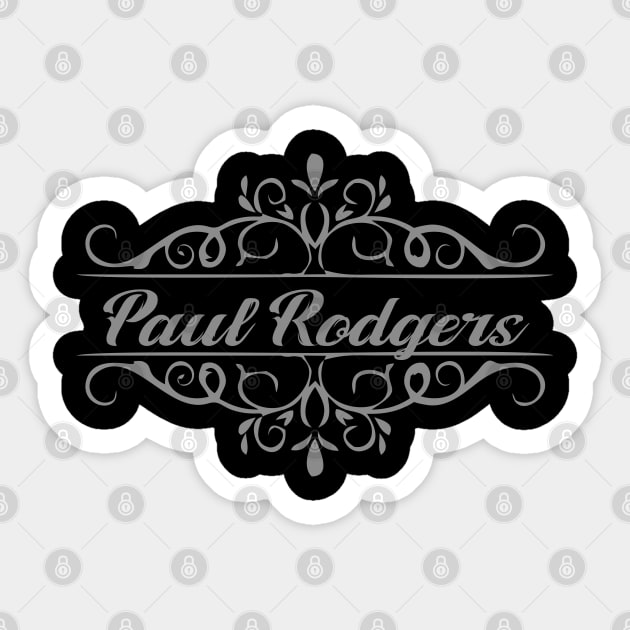 Nice Paul Rodgers Sticker by mugimugimetsel